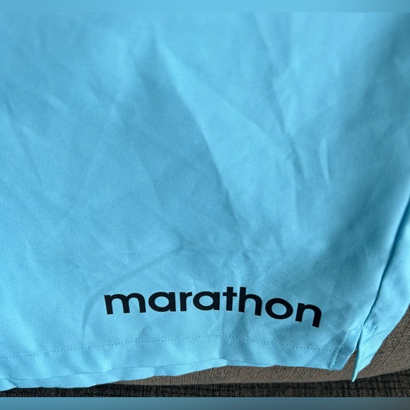 Marathon Authentic Barcelona Guayaquil Ecuador Soccer Blue Shorts Men’s Sz: XL - Picture 4 of 5